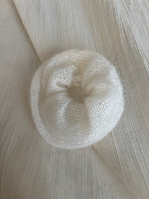 SIBIL Silk Mohair Scrunchie